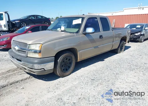 2005 Chevrolet Silverado 1500 Work Truck from USA, damaged, VIN 1GCEC19V45Z122820
